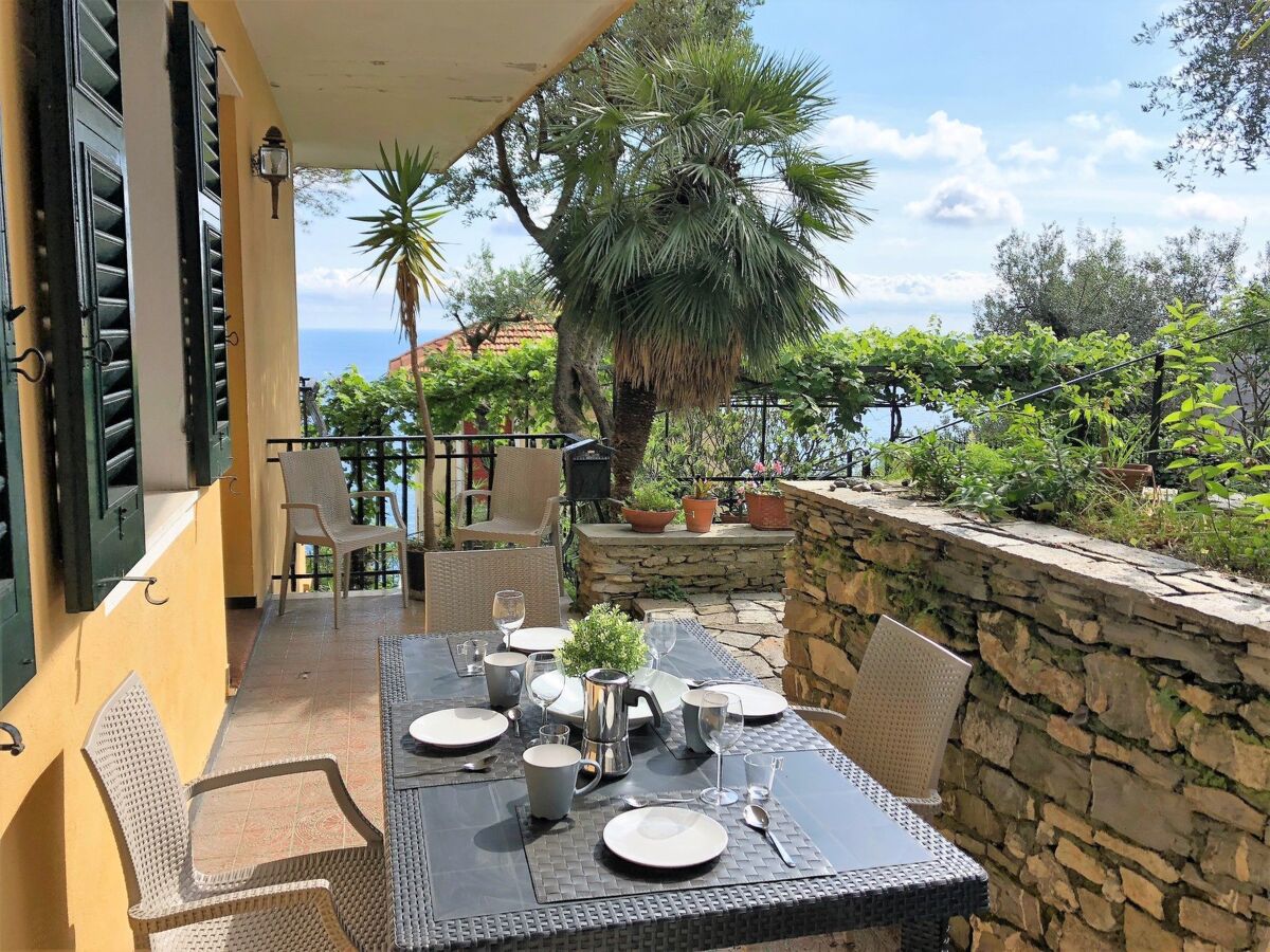 Appartement Pieve Ligure, terrasse vue golfe - Photo 5