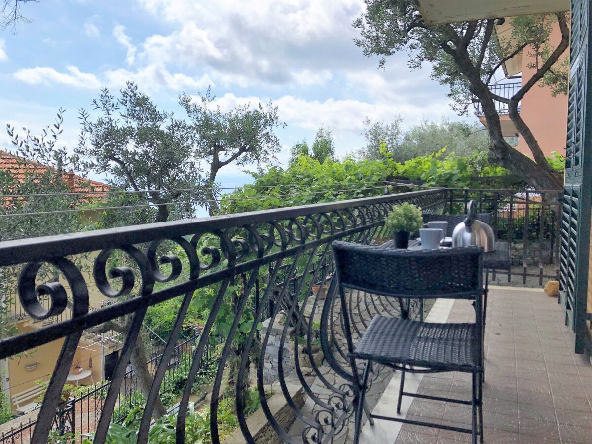 Appartement Pieve Ligure, terrasse vue golfe - Photo 7