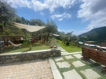 Villa avec piscine privée à Sori, 6 personnes : photo 10