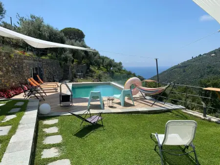 Villa avec piscine privée à Sori, 6 personnes : photo 22