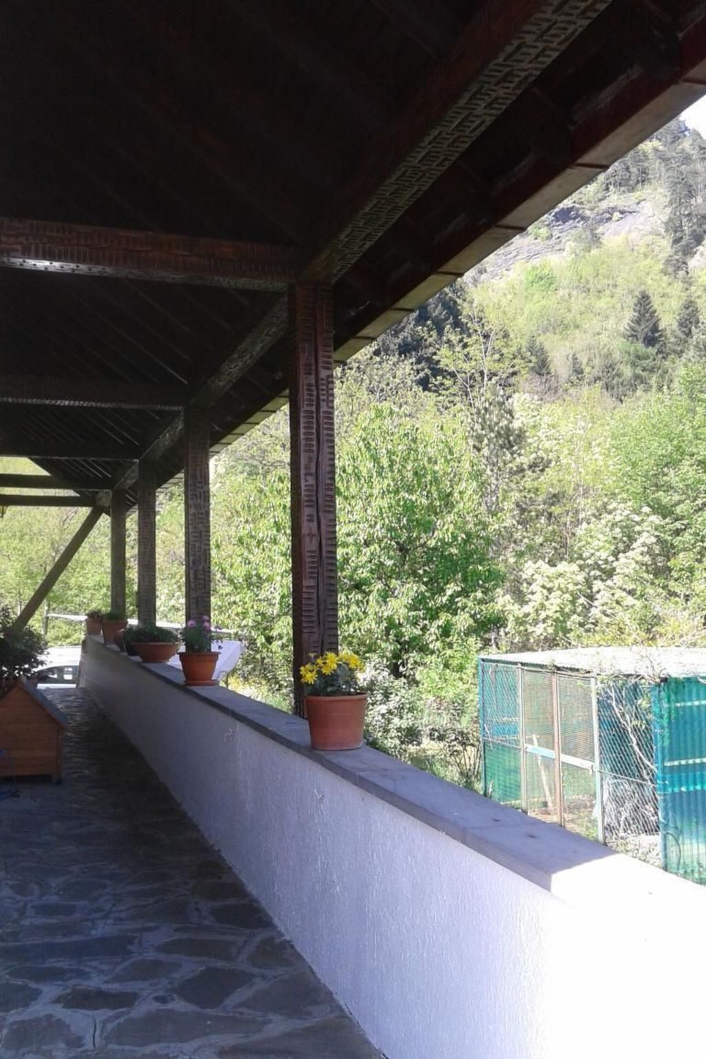Appartement Borzonasca : jardin, barbecue, vue montagne - Photo 5