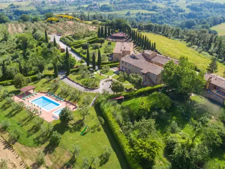 Location appartement à Castelfalfi, Vier-Zimmer-Wohnung Collelungo mit 1 Badezimmer