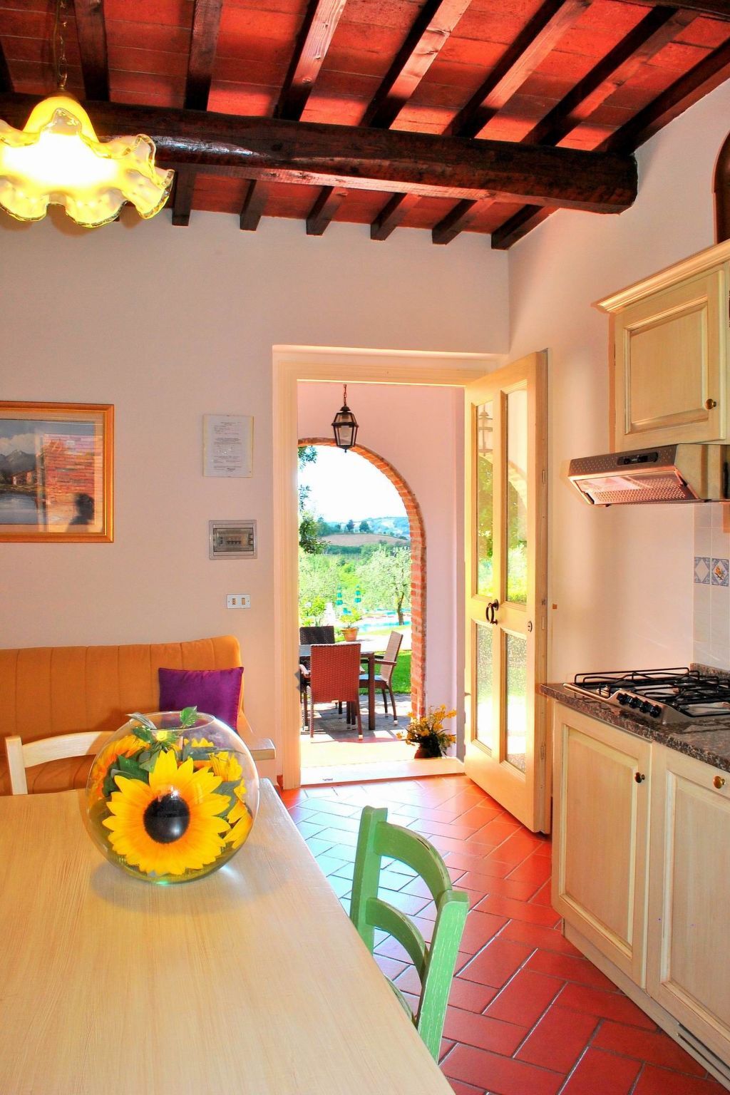 Appartement Collelungo avec piscine à Castelfalfi - Photo 12