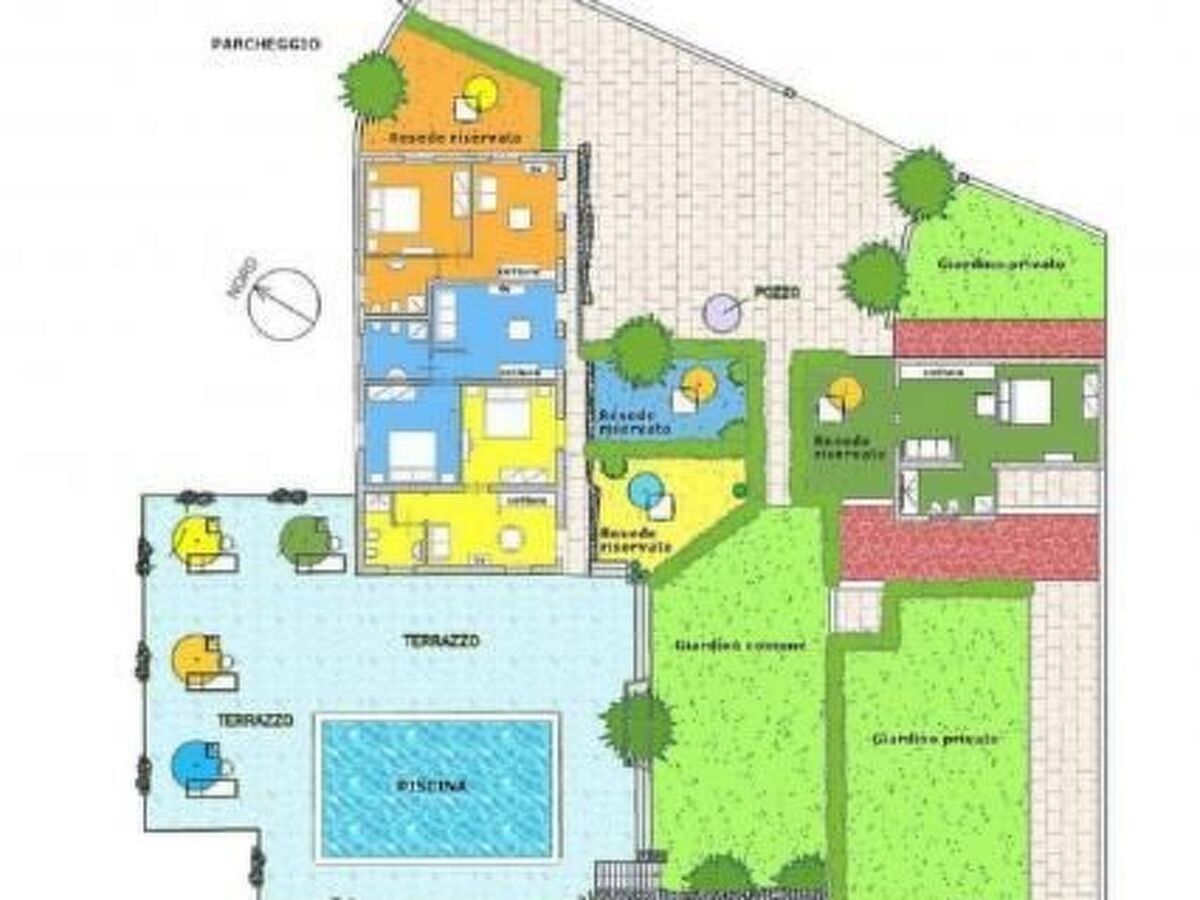 Appartement ROSSO à l'Agritourismo avec piscine - Photo 61
