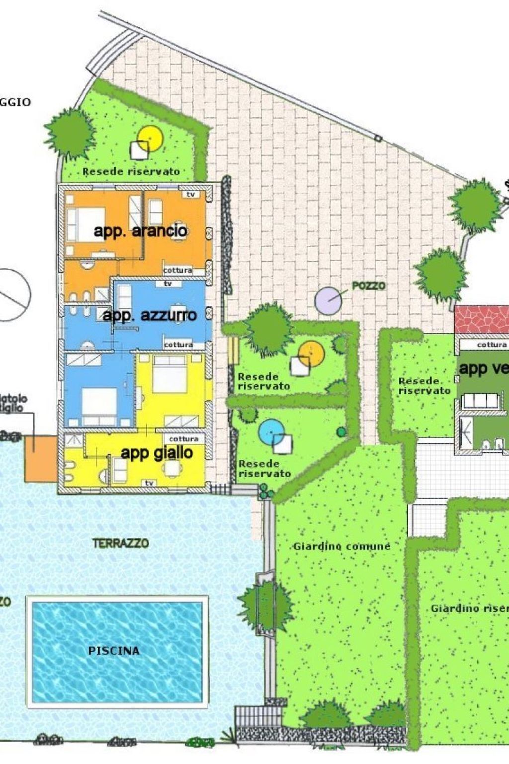Appartement Arancio avec piscine à Lamporecchio - Photo 18