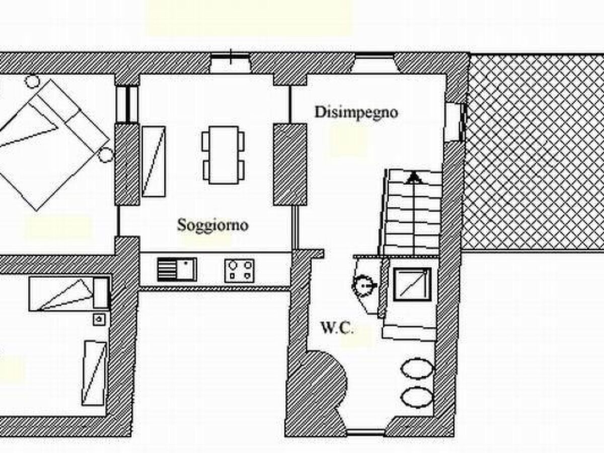 Appartement Settimo Cielo9 à Massa, 65 m² avec terrasse - Photo 20