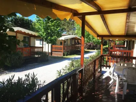 Mobilhome en camping au bord d'une réserve naturelle, près de Viareggio : photo 7
