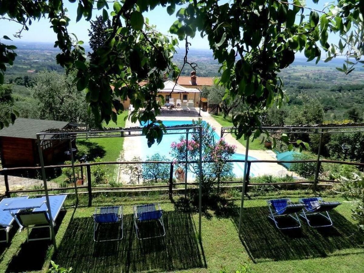 Podere Pilar : farmhouse toscane 14 pers, piscine panoramique - Photo 31