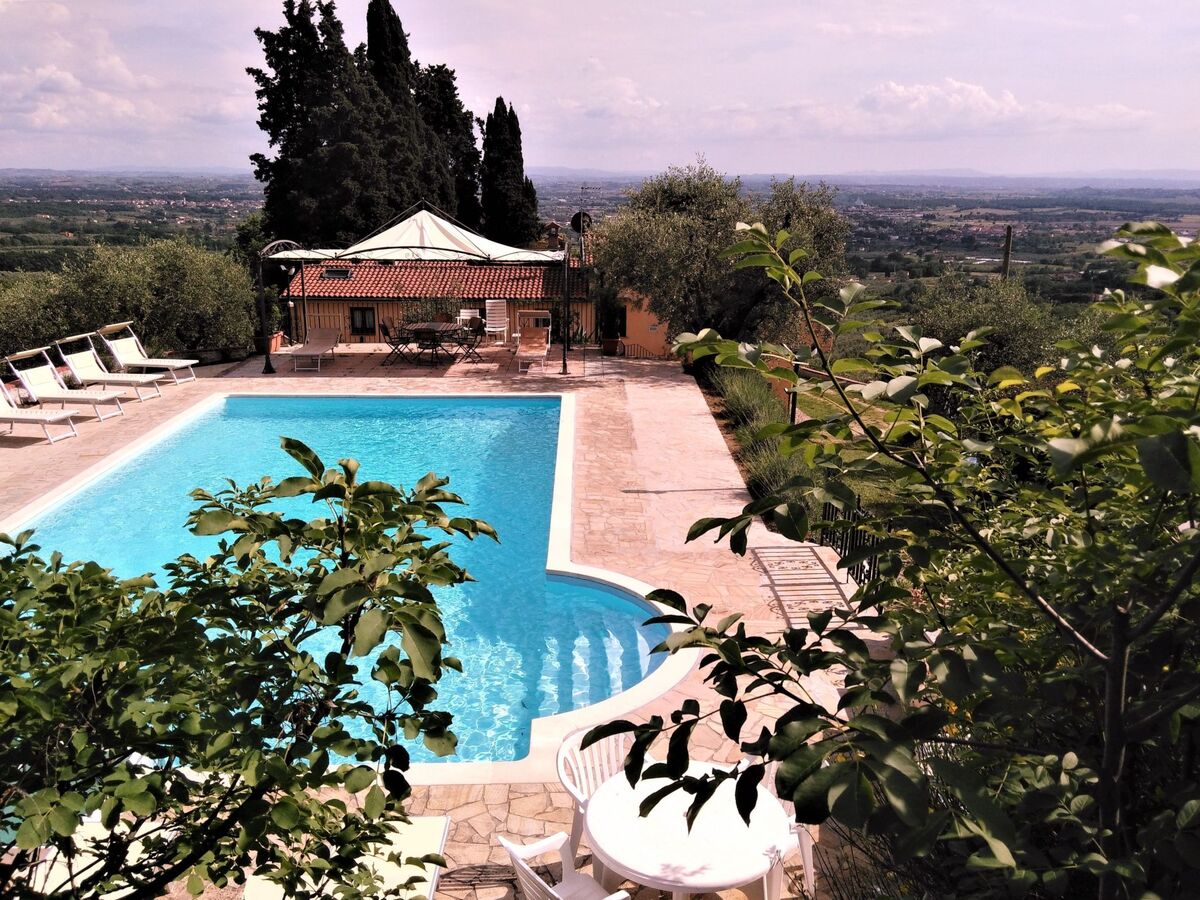 Podere Pilar : farmhouse toscane 14 pers, piscine panoramique - Photo 33