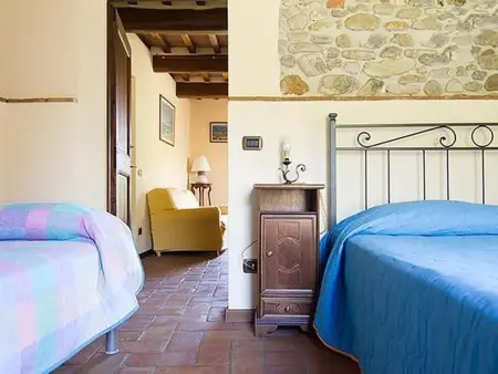 Appartement 7 pers., 3 ch. à Anghiari, jardin privé : photo 13