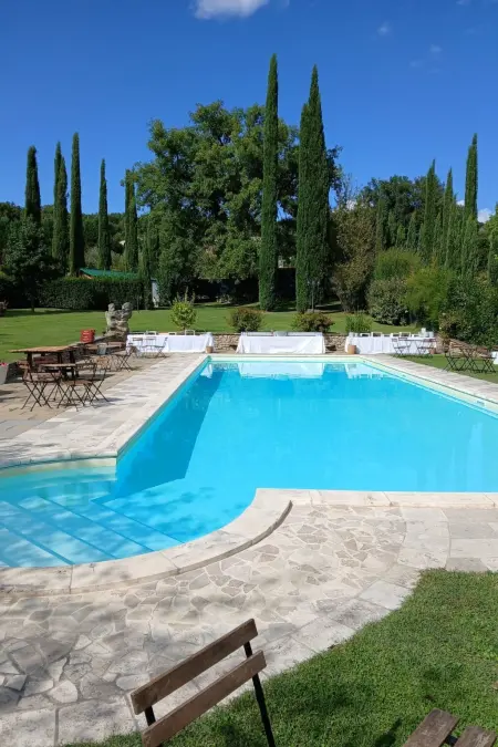 Villa Ferraguzzo – Ferme toscane du XVIIIe avec piscine, Anghiari : photo 17