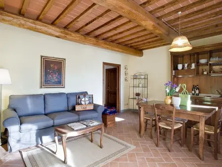Appartement 6 pers. à Bucine, piscine et grand jardin : photo 9