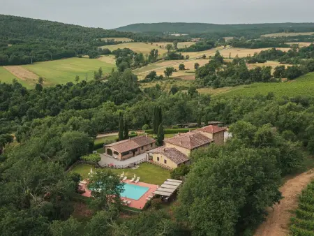Appartement 6 pers. à Bucine, piscine et grand jardin : photo 18