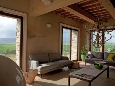 Villa VII tempo  mit gemeinschaftlichem Pool, Maison 11 personnes à Volterra - Photo 21