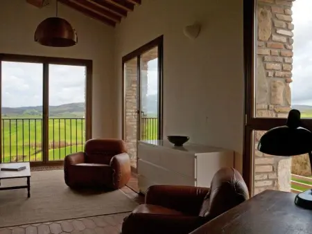 Villa VII tempo  mit gemeinschaftlichem Pool, Maison 11 personnes à Volterra - Photo 25