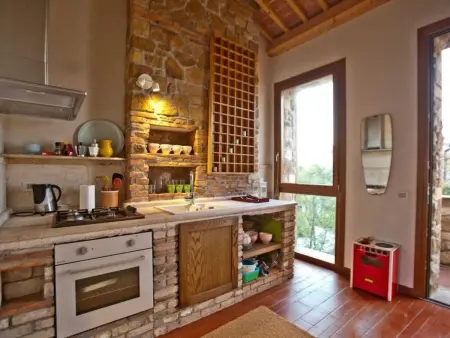 Location appartement à Volterra, Villa Aria mit Gemeinschaftspool