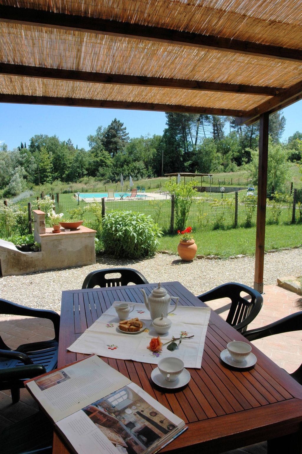 Appartement duplex Toscane, piscine 7x14m et four à bois - Photo 10