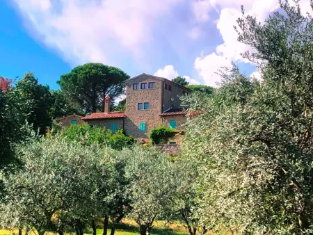 Location maison à Loro Ciuffenna, La Torre mit Terrasse