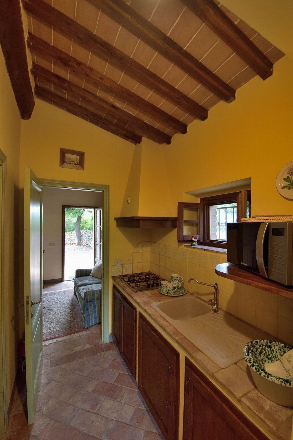 Appartement Mascie Rondini, terrasse et piscine en Toscane - Photo 12