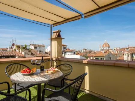 Appartement 80m² Santa Croce, terrasse vue Duomo : photo 3