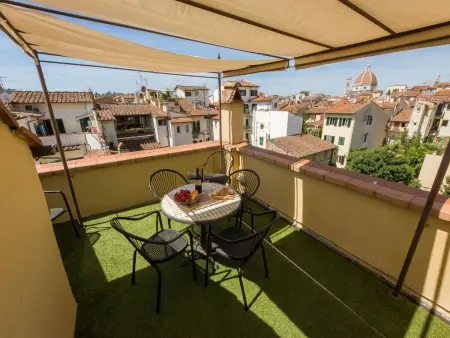 Appartement 80m² Santa Croce, terrasse vue Duomo : photo 7