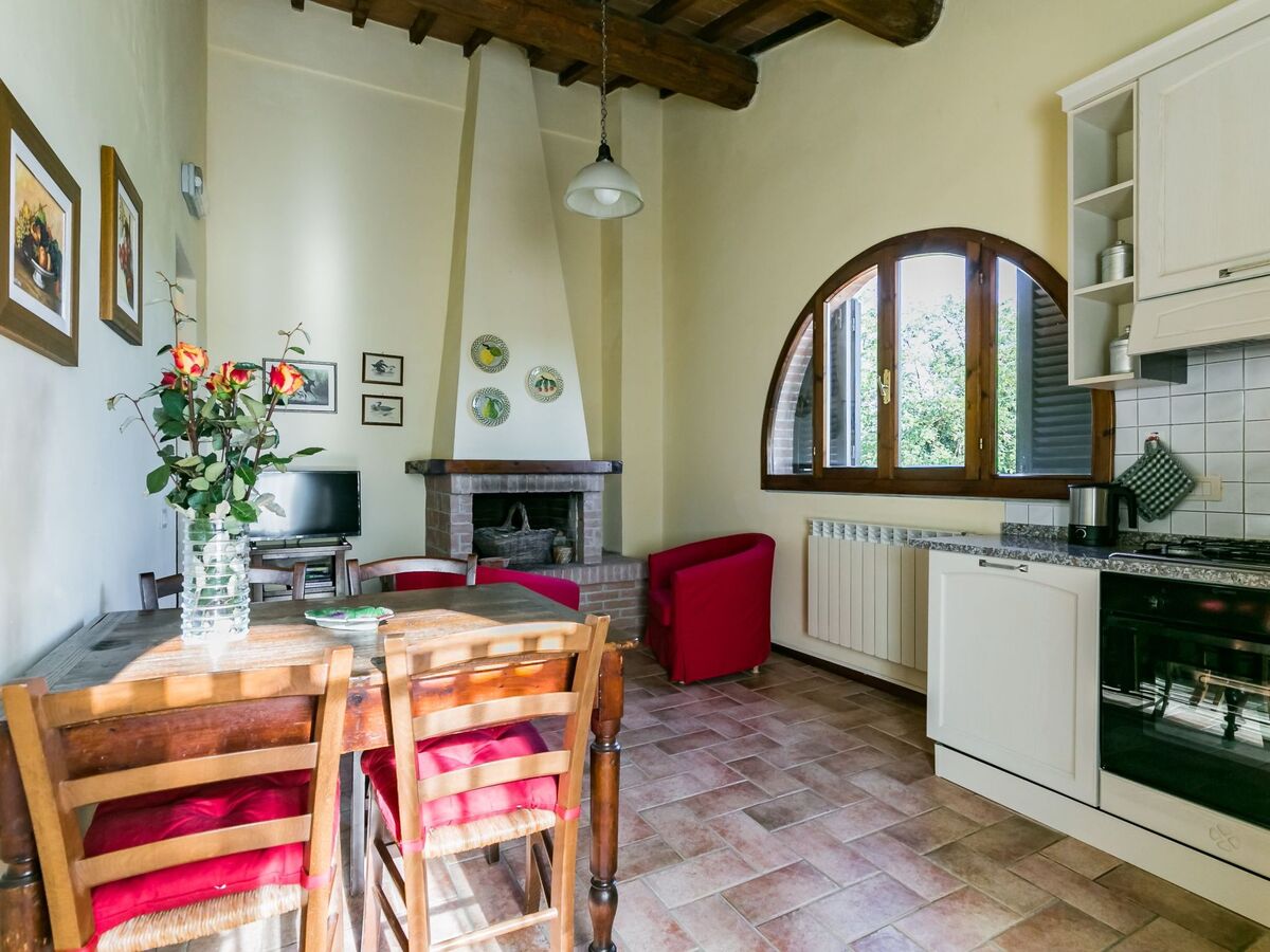 Appartement Ginestre à Montespertoli, terrasse avec vue Chianti - Photo 4