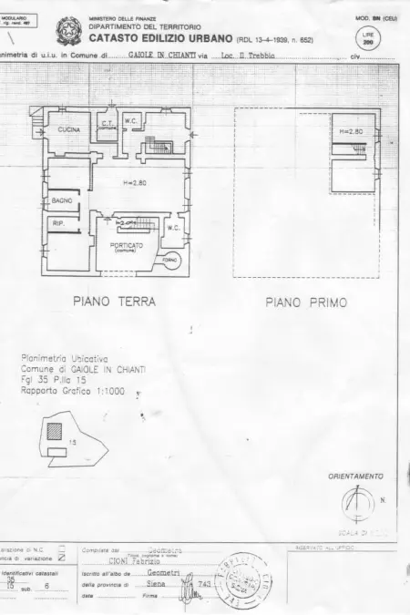 Casa Colonica : 9 pers, piscine privée et jardin à Gaiole : photo 33