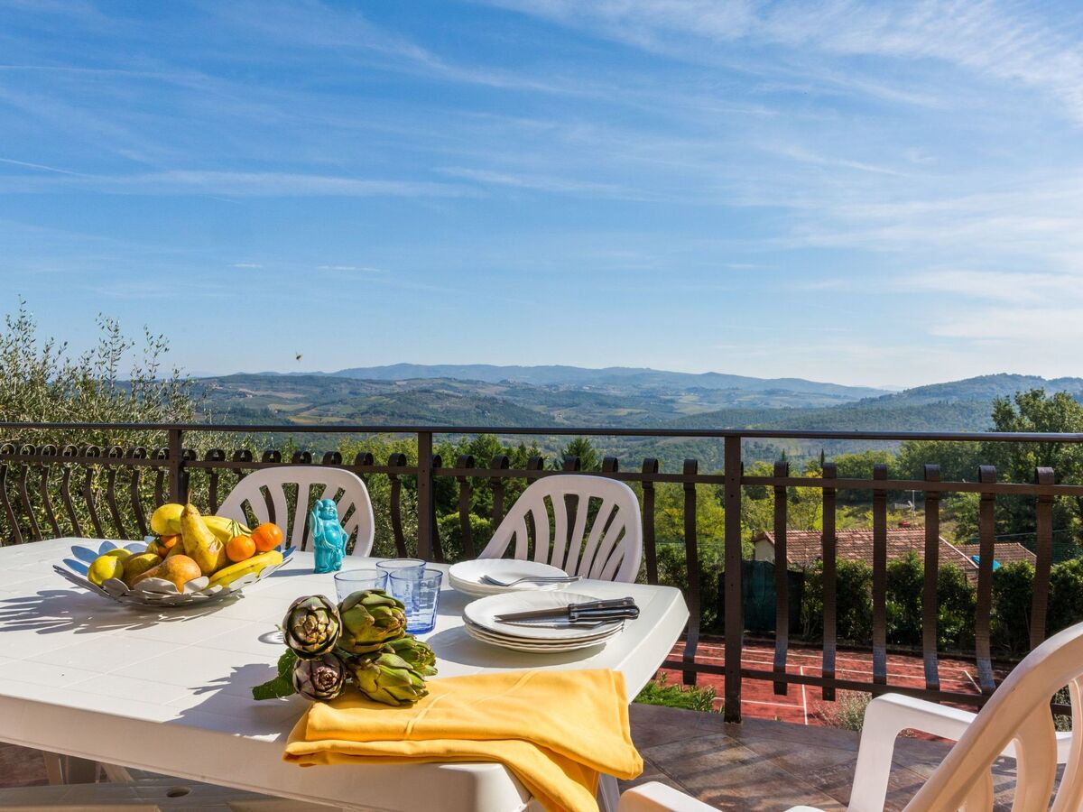 Appartement 6 pers. avec piscine à San Donato in Poggio - Photo 6