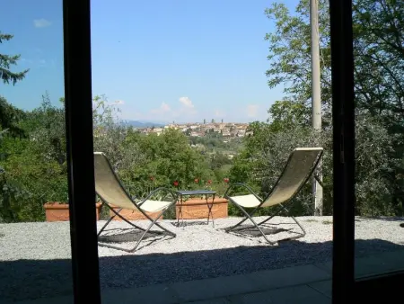 Location appartement à Monte San Savino, Wohnung in Monte San Savino mit Großem Grill