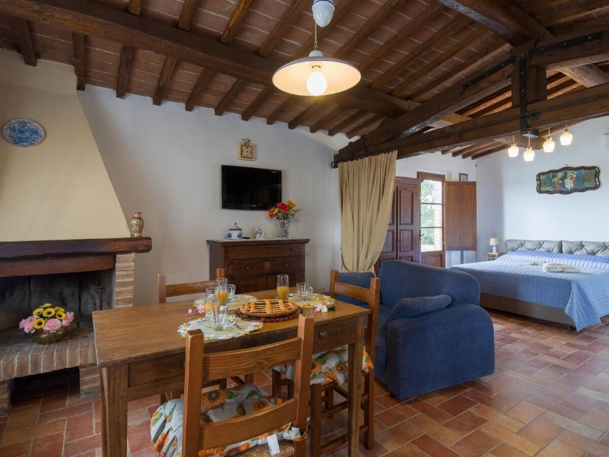 Villetta Armaiolo, cottage Crete Senesi avec piscine - Photo 18