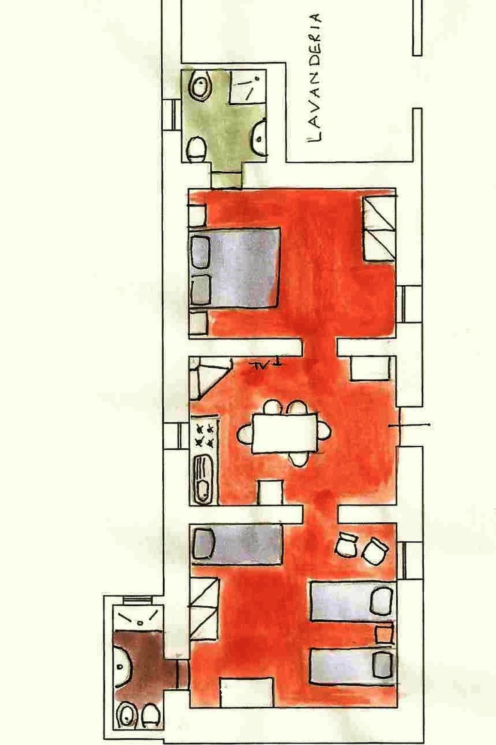 Appartement Dispensa 5 pers. avec piscine à Castellina Marittima - Photo 16
