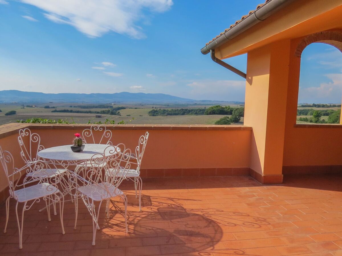 Appartement 5 pers. Castellina Marittima, vue Toscane - Photo 1