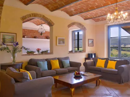 Ferienvilla 'Guardistallo casacce', Maison 16 personnes à Bibbona - Photo 4