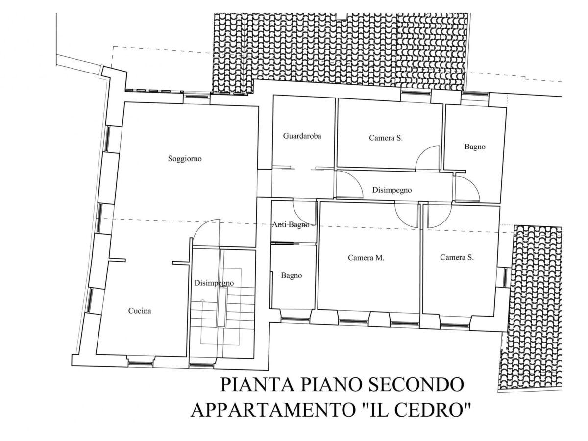 Penthouse « Il Cedro » 152 m² avec vue à La Sassa - Photo 15