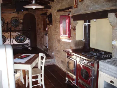 Studio Il Molino à Poppi, vue sur le château : photo 7