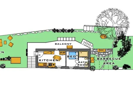 Studio Il Molino à Poppi, vue sur le château : photo 25