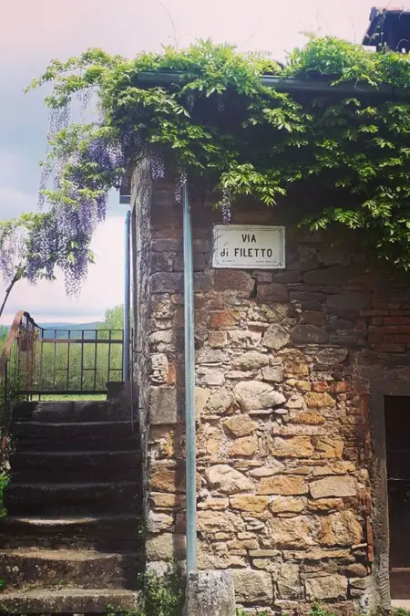 Studio Il Molino à Poppi, vue sur le château : photo 36