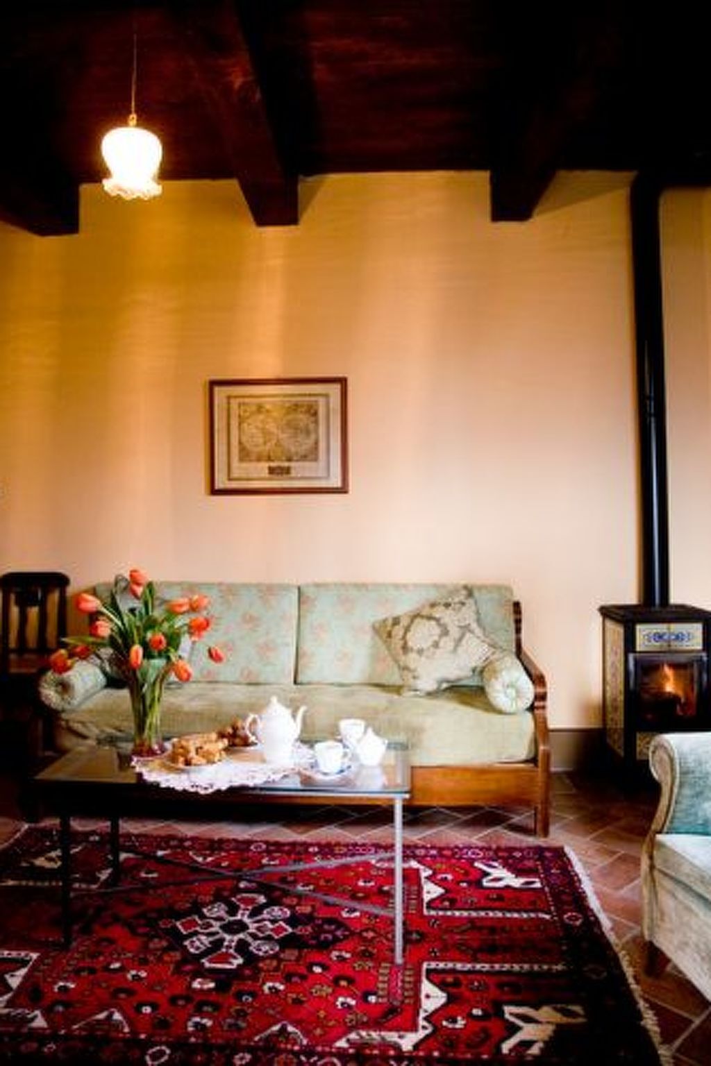 Villa Pruneto avec piscine, vue château de Poppi - Photo 11