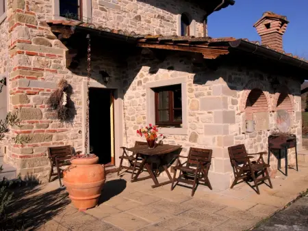 Il Villino – Appartement 60m² en Toscane, terrasse et patio : photo 4