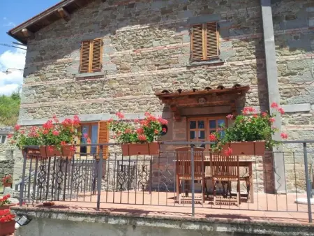 Fichtenhaus mit Schwimmbad zwischen Florenz und, Maison 4 personnes à Pratovecchio - Photo 39