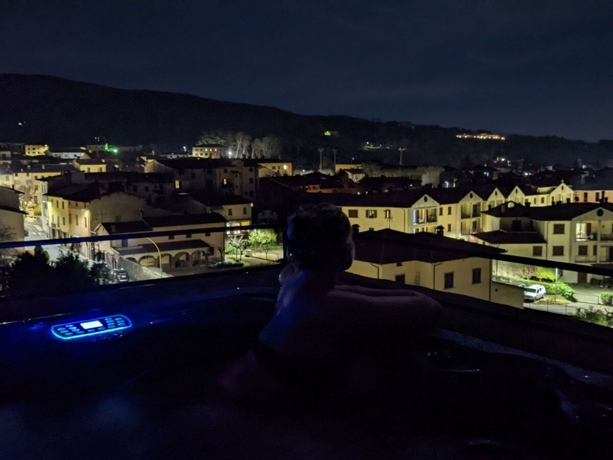 Medieval Tower mit Whirlpool auf der Dachterrass - Photo 28