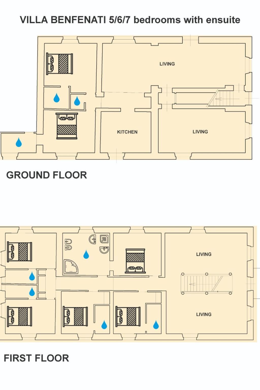 Villa Benfenati, maison 7 chambres avec piscine à Pratovecchio - Photo 3