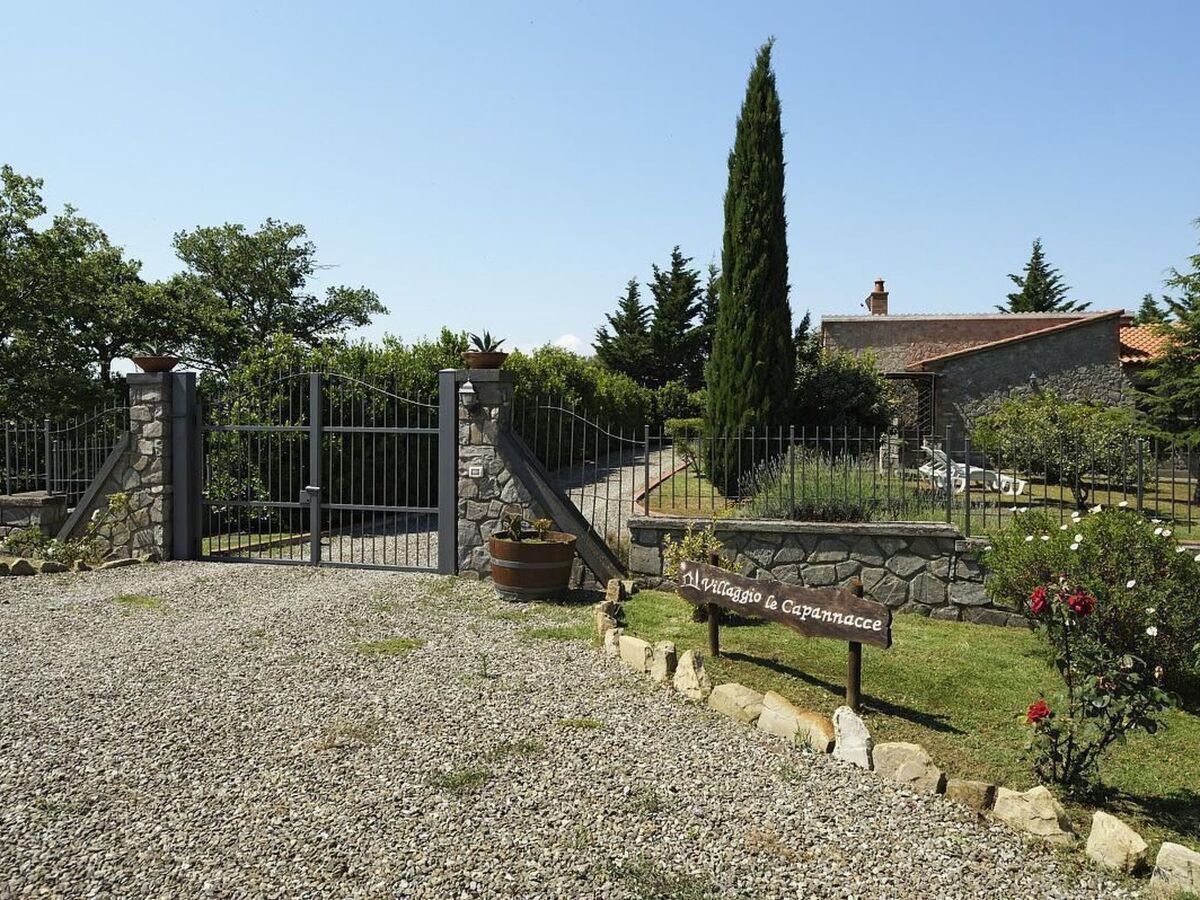 Maison Capannacce - Pierre et jardin clos à Cinigiano - Photo 12