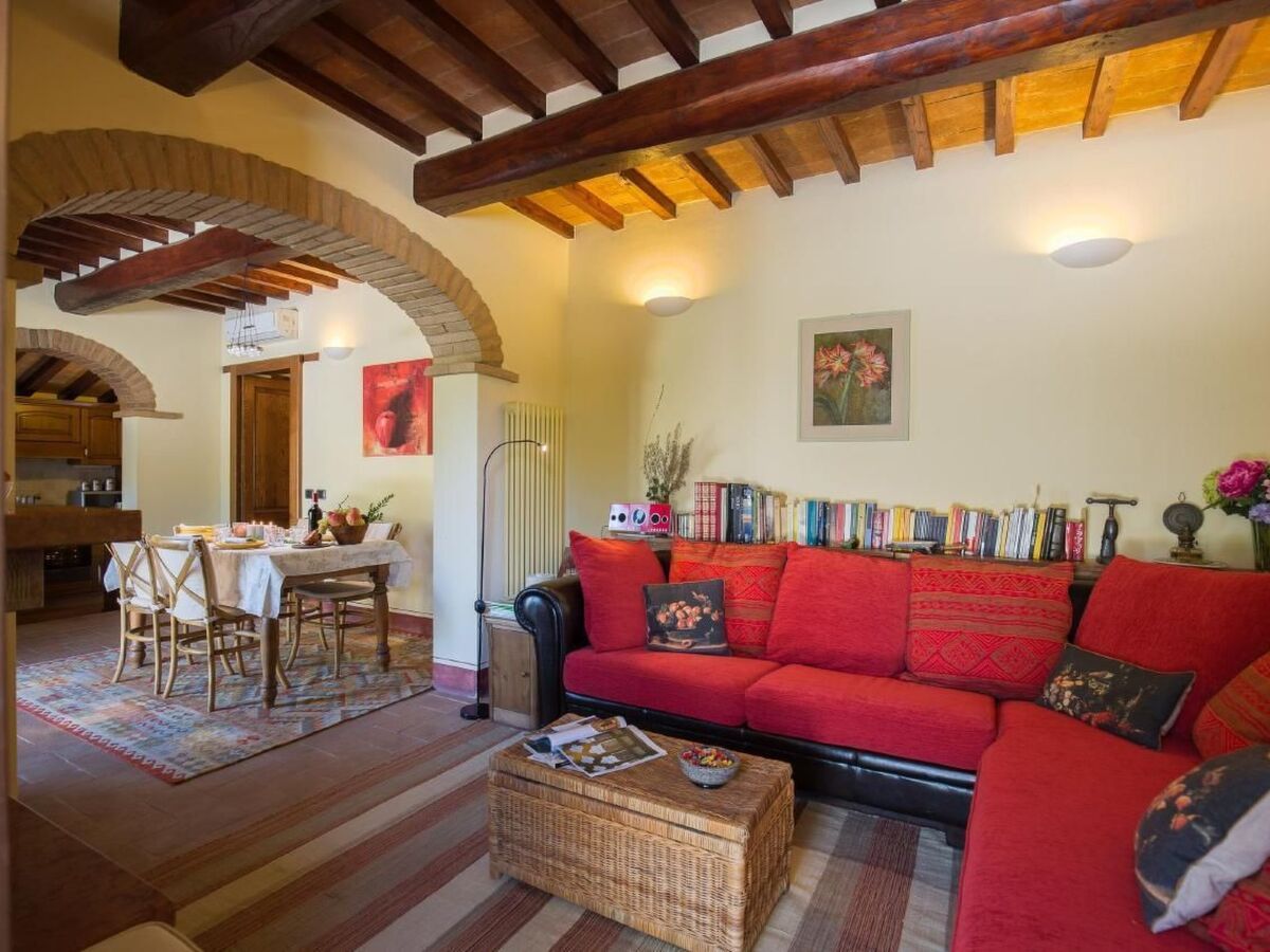 Casina La Graziosa, maison avec piscine à Cortona - Photo 5