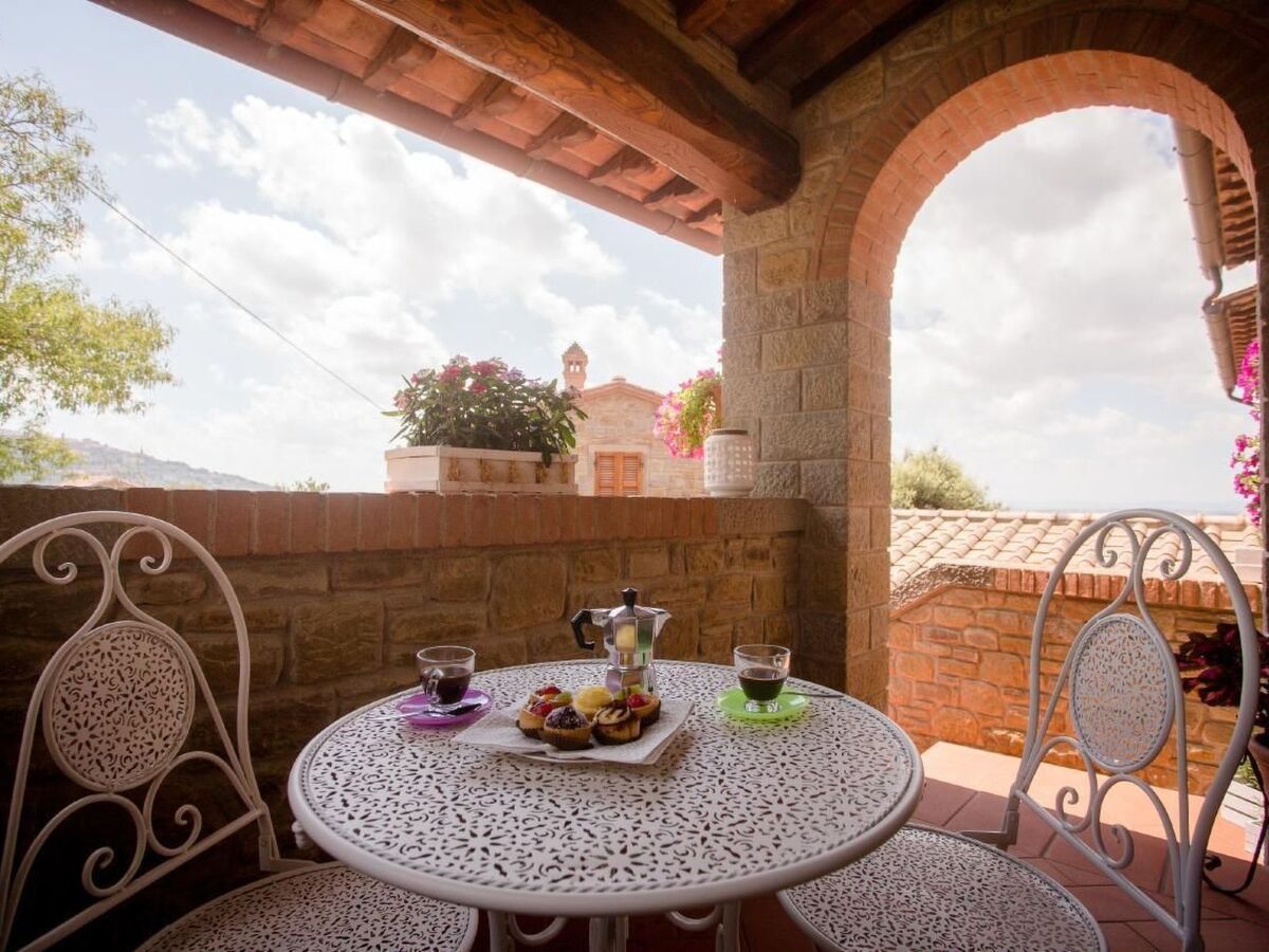 Villa Corte della Luna à Cortona, piscine et terrasse - Photo 30