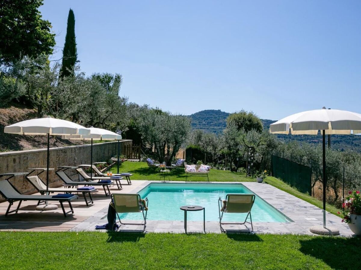 Villa Corte della Luna à Cortona, piscine et terrasse - Photo 41