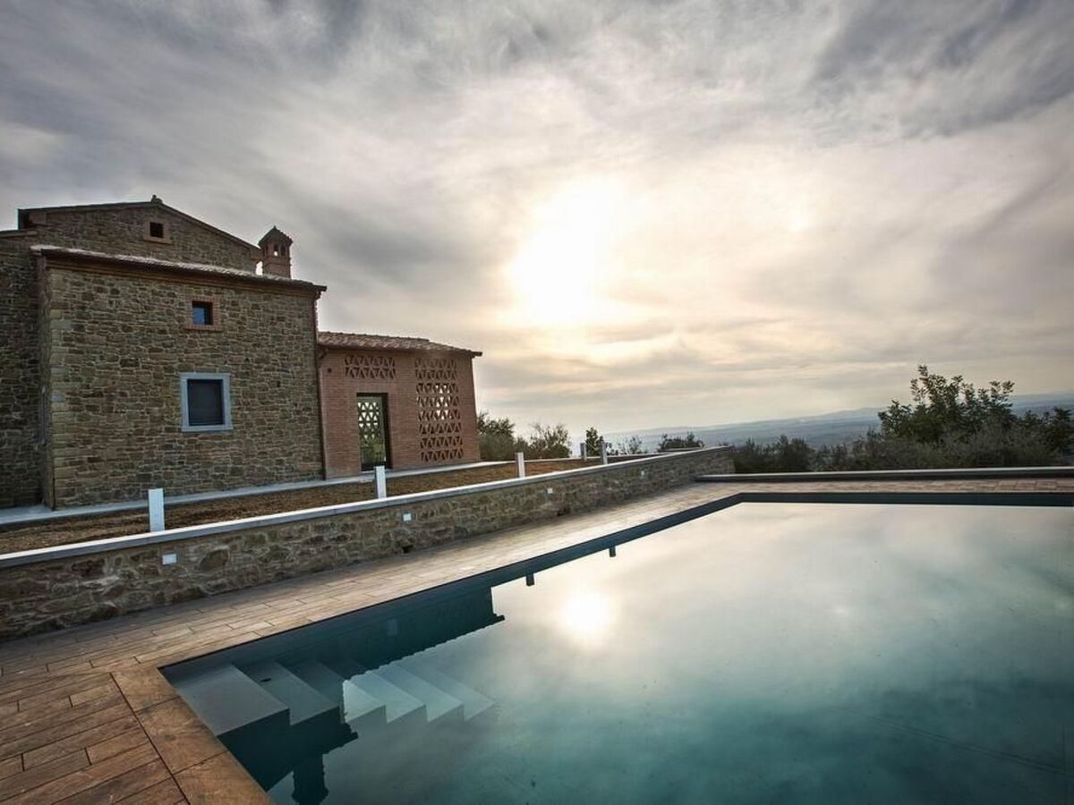 Villa Fonte Vento : Infinity-pool et vue sur la Toscane - Photo 4