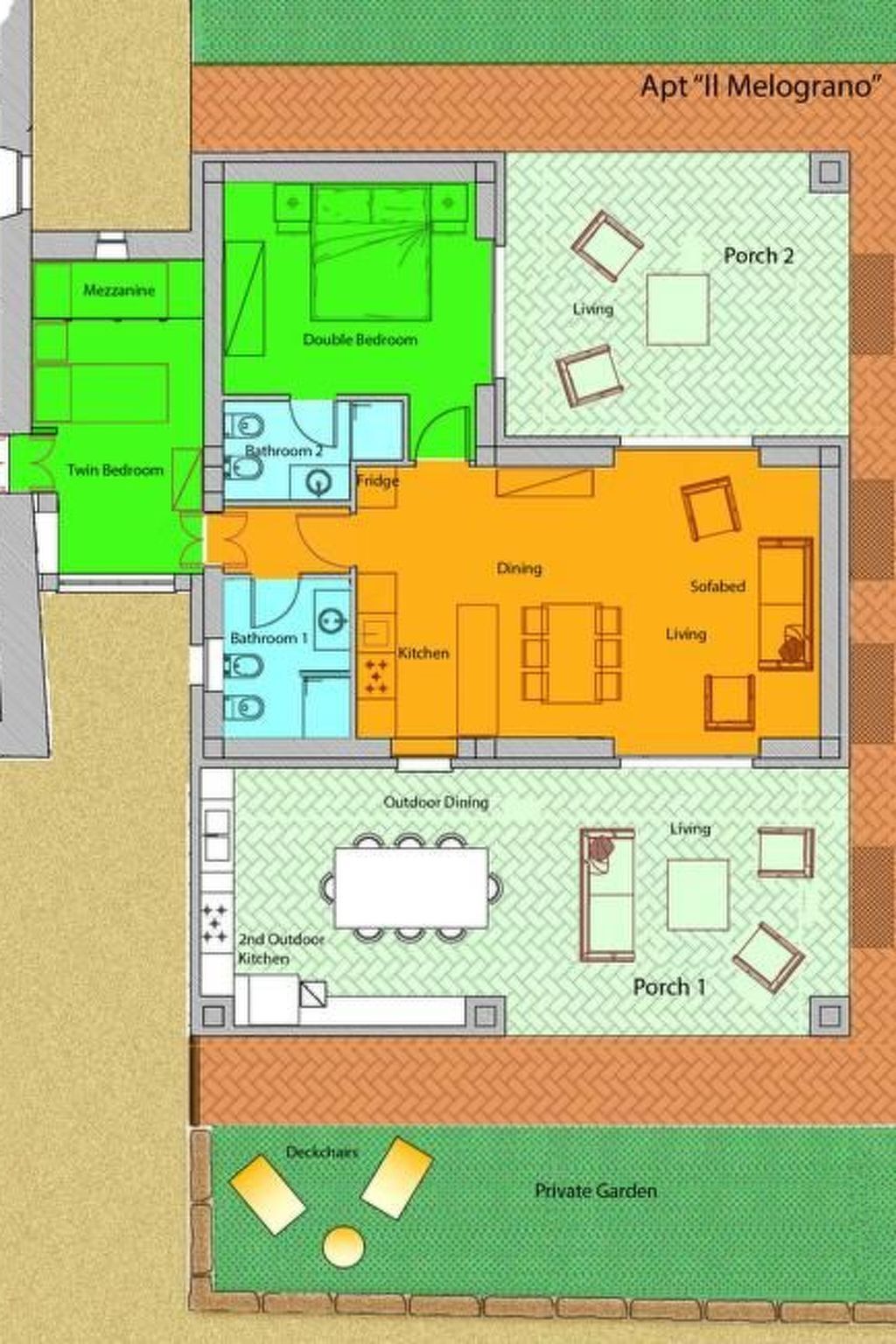 Il Melograno : appartement 6 pers. avec piscine panoramique - Photo 22