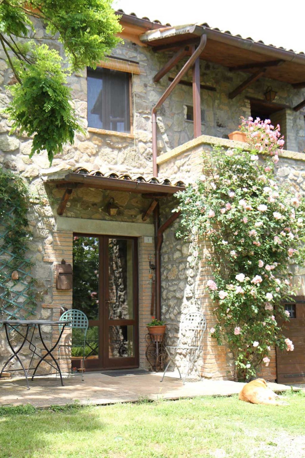 Casa Erika, appartement 2 pers. vue Tiber à Castel Cellesi - Photo 34