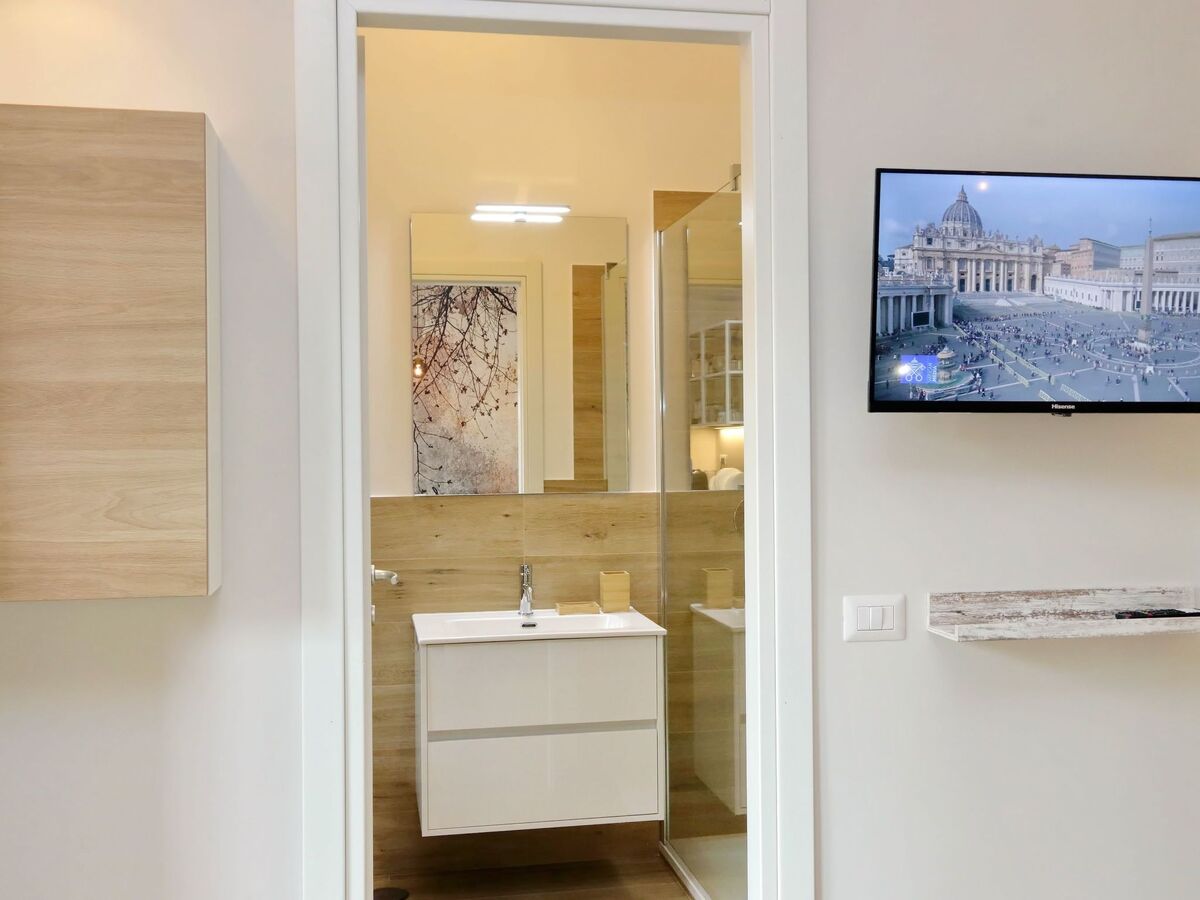 Appartement 1 chambre avec terrasse, piscine et parking à Rome - Photo 7